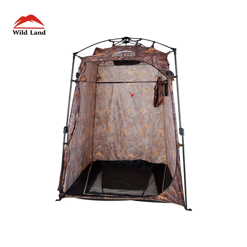 Wild Land Outdoor Pop Up Privacy Tent Instant Portable Outdoor Shower Tent Camp Toilet Changing Room