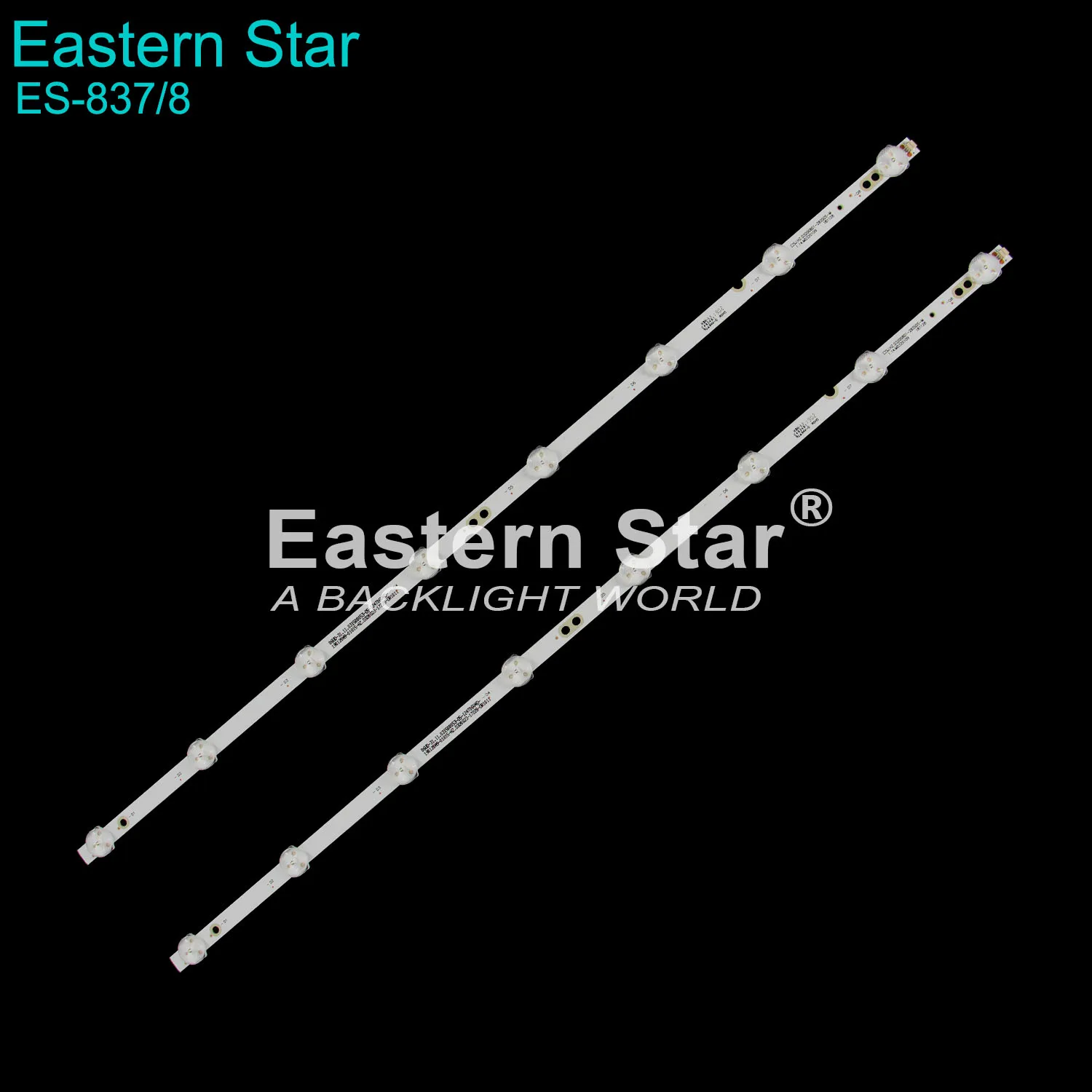 ES-837 TV light bar D3200801 for ADLER 32AE7000S 32FHD3001 TV backlight strip 570MM 2PCS