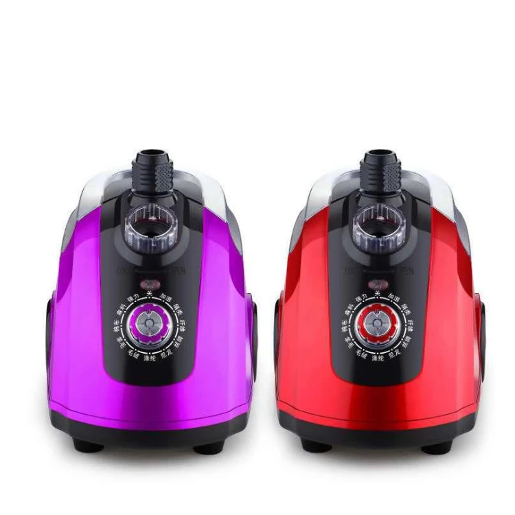Supply Multi-functional  double poles  iron  standing handheld handy steamer vertical garment steamer for clothes