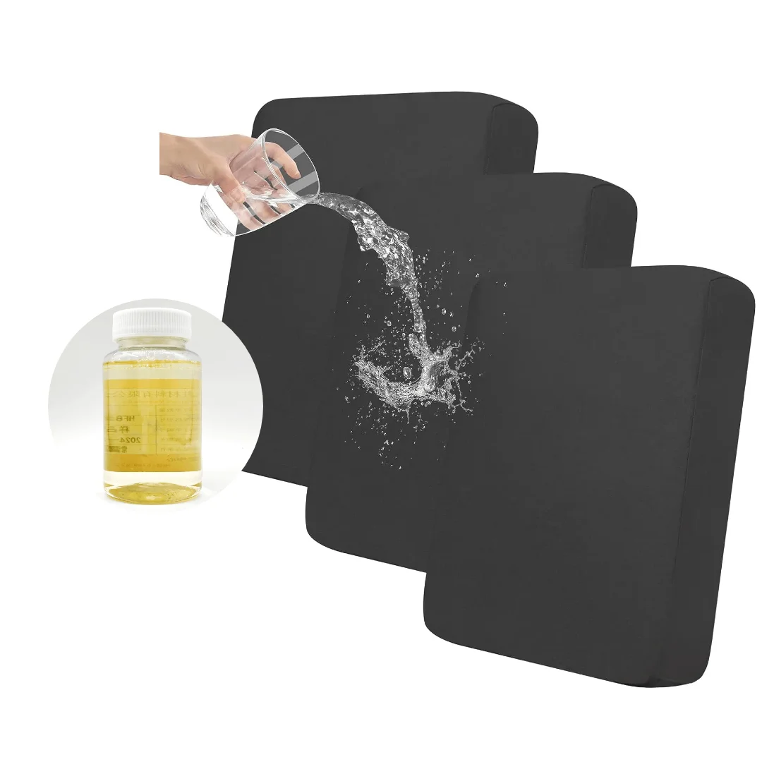 For shoes and other fabric items transparent waterproof coating agent Stain proof durable coating of nano water repellent