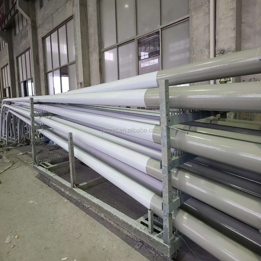 Street Lighting Pole Hot-dip galvanized surface steel pipe smart light pole