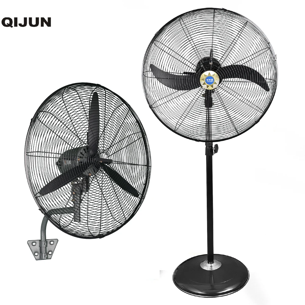 Congo Columbia Dubai   20 24 26 30 Inch  Metal Industrial Pedestal Stand Fan with Double ball bearing