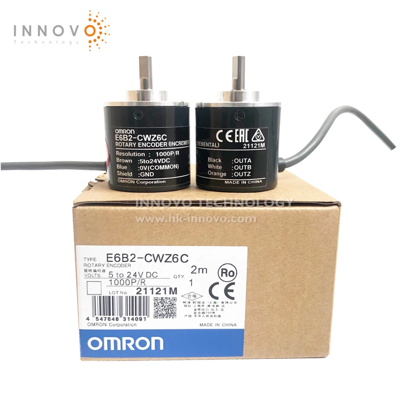 In Stock Optical Rotary Encoder E6B2-CWZ6C CWZ5B CWZ3E CWZ1X CWZ5G 600P/R 1000P/R New Original