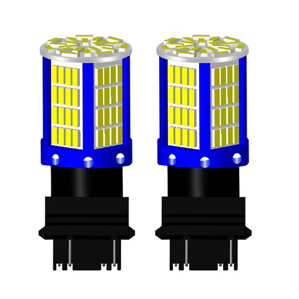 Car Accessory P21W Daytime Running Lights 3156 3157 Luz Para Auto 7440 7443 Stop Light 12V Truck Led Tail Light
