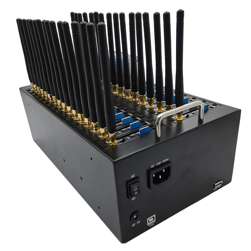 Port Sms 32 Port GSM Modem 4g STK Changeable IMEI Bulk Sms Gsm Modem For Bulk SMS/MMS