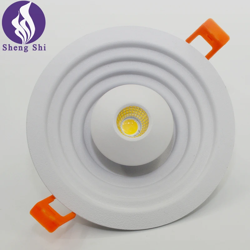 2021 best LED spotlight 15W 6inch round white COB SMD Hotel Retail Shop ceiling spot light recessed 3 in 1 spot downlight led