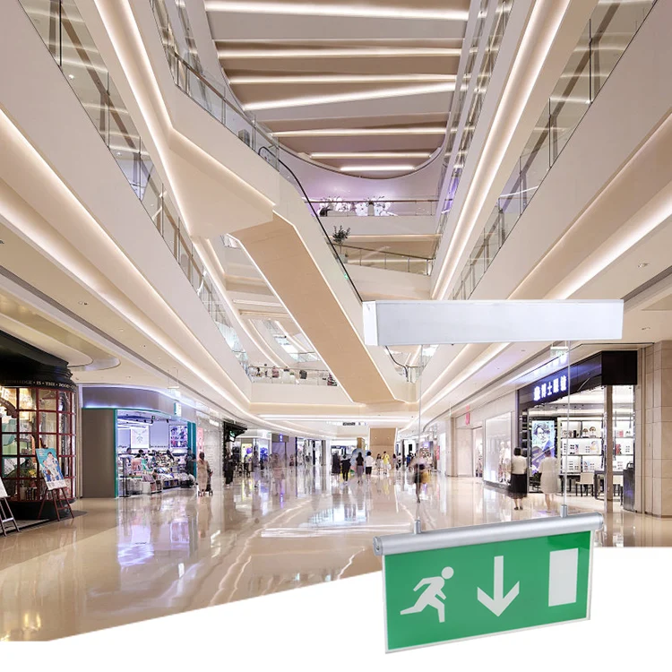 Factory Price Wall Evacuation Passageway Led Emergency Light Exit Sign