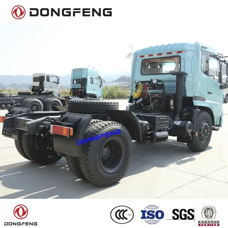 Dongfeng 4x2 or 6x4 tractor with Cummins or Yuchai brand engine 245~560 HP model for option