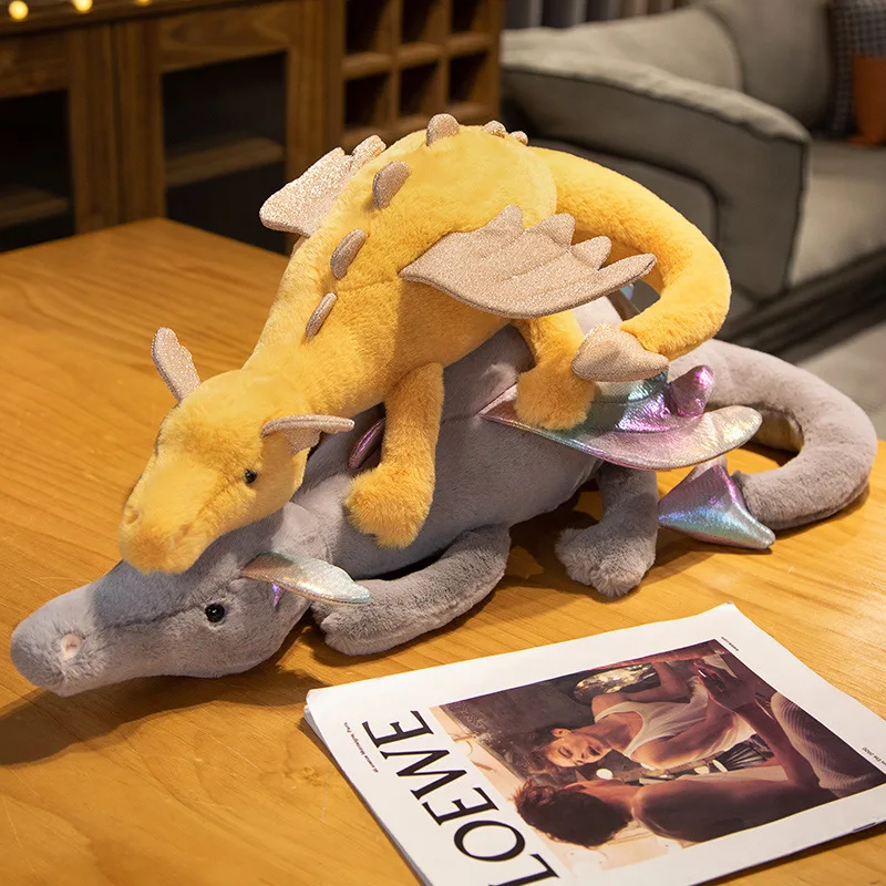 Cute Dragon Doll Soft and Stuffed Mini Dinosaur Toy for Children Perfect Birthday Gift