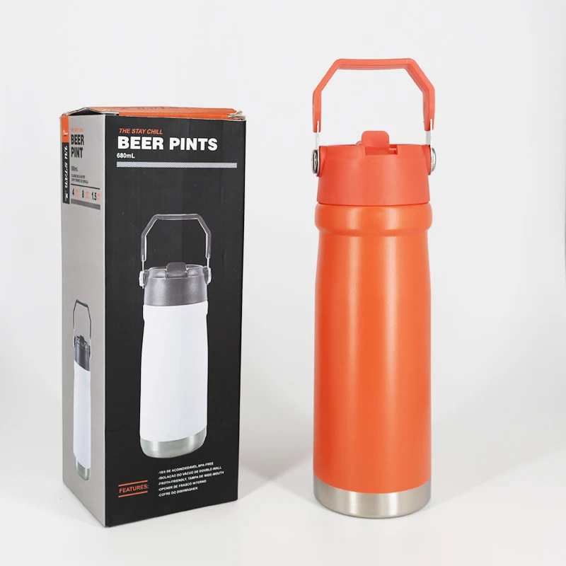 Customized Free Sample Water Bottles Double Wall Vacuum Insulated Stainless Steel Tumbler With Logo