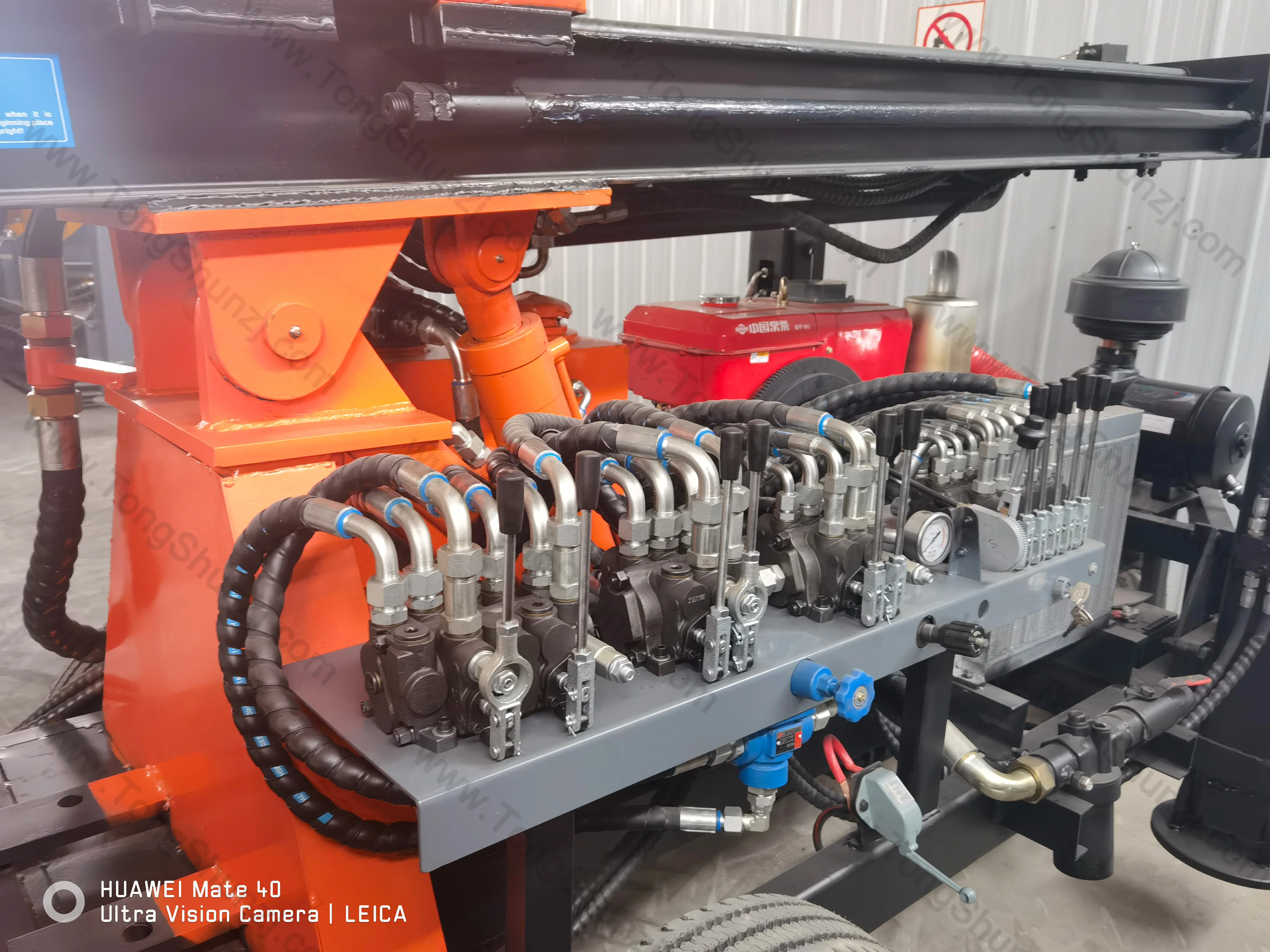 Automatic 80m 100m Depth 3 Wheel Small Water Well Drill Rig Machine for Industrial