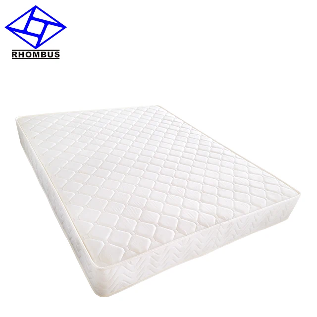 Customize two Single cheap mattress latex cool memory foam encased coil spring hotel mattress factory supplier foam mattress