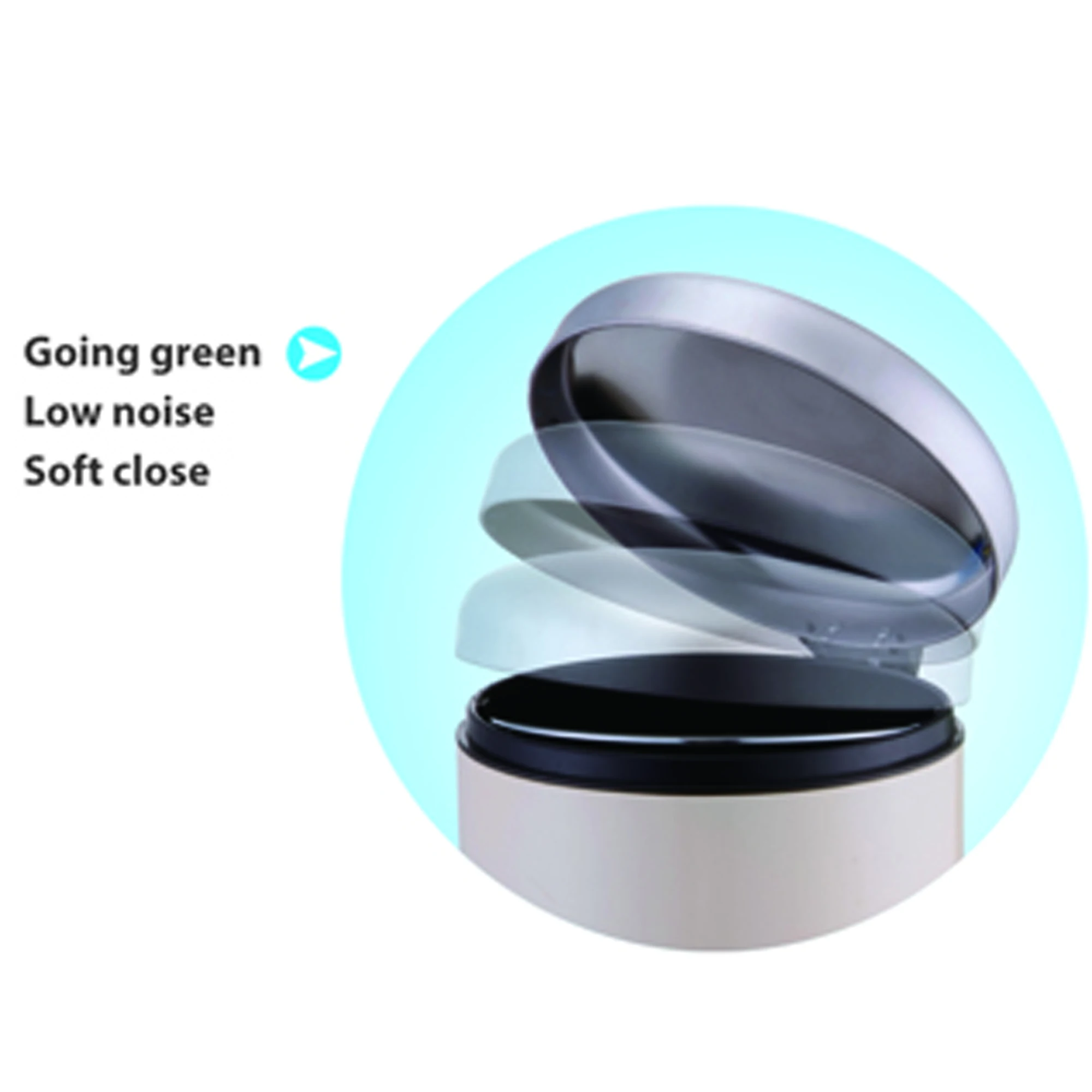 
Popular Hot Sell Recycling Bins Pedal Round Trash Bins Waste With Pedal 