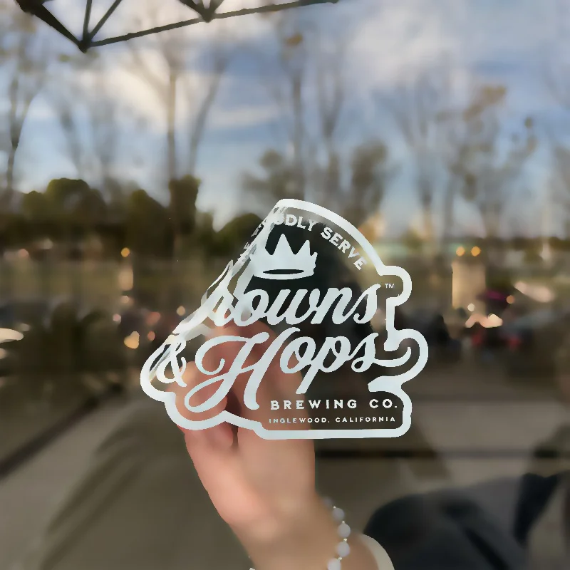 Good Price Custom Removable Double Sides Printing Static Cling Decals Waterproof UV Resistant Vinyl Stickers for Glassy Window