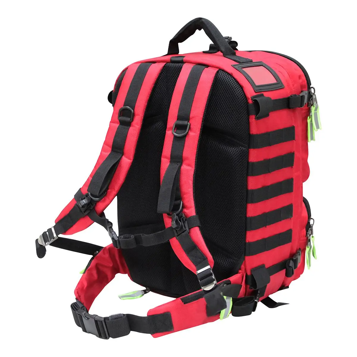 Medium Capacity EMS Backpack for Basic Life Support Survival First Aid Kit with Reflective Strap Medical Rescue Bag