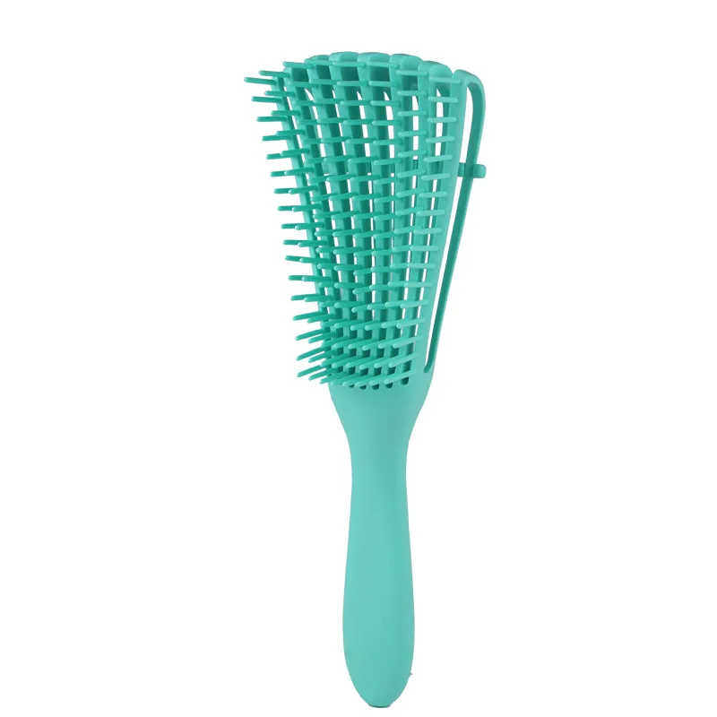 Eight-claw Comb Hair Multi-functional Styling Massage Comb Plastic Anti-static Eight-claw Fish Comb The Hot Sale of New