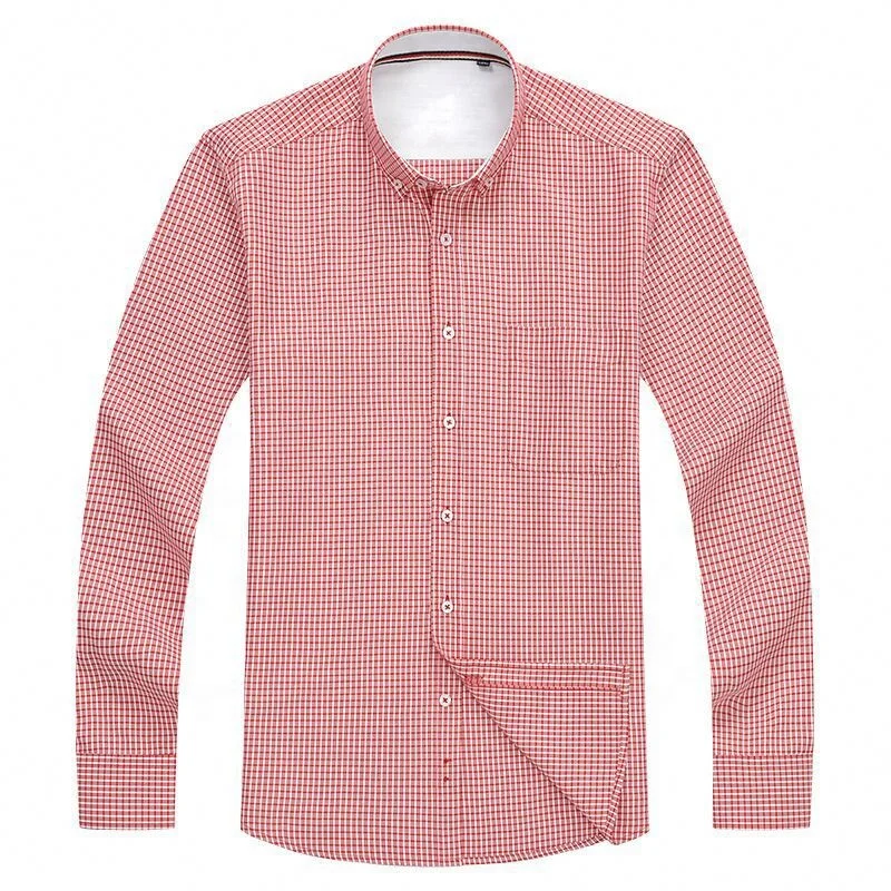 Рубашка с длинным рукавом в клетку, повседневная Молодежная мужская Свободная хлопковая рубашка с карманами, большие размеры, на заказ, 2020