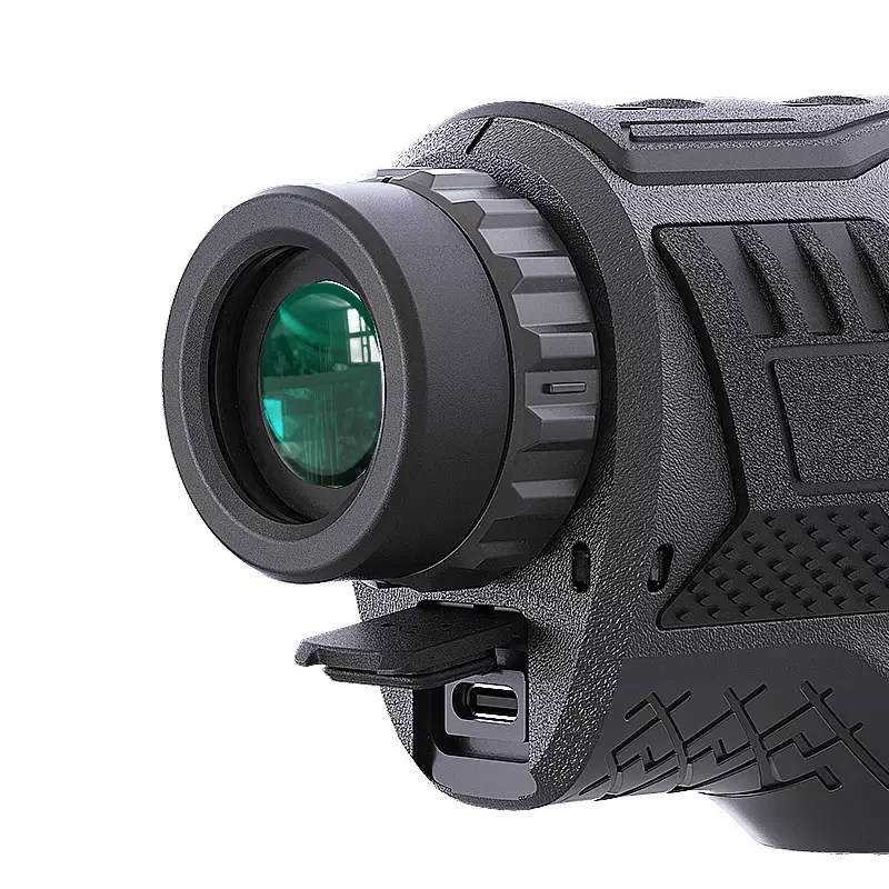 Оптические приборы, лазерный дальномер, дальность действия, ЖК-дисплей, 8-кратное увеличение, для гольфа или охоты, дальномер