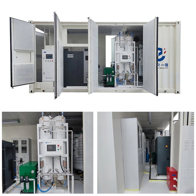 High Quality Container Medical Oxygen Plant China o2 Plant Price