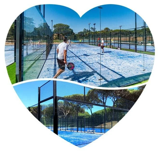 Factory Cheap Padel Court Dropshipping Panoramic Portable Padel Court