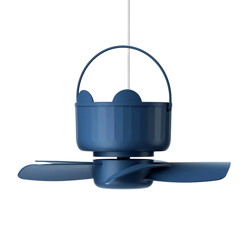 Mini Ceiling Fan USB Smart Ceiling Fan Multi-Purpose Desktop Table Fan With Remote Control for Dormitory Use and Live Broadcast