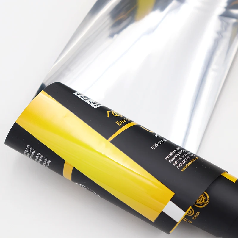 Wholesale Custom Printed Laminated Plastic Roll Film Aluminum Foil Food Grade  Honey Packaging Roll Film