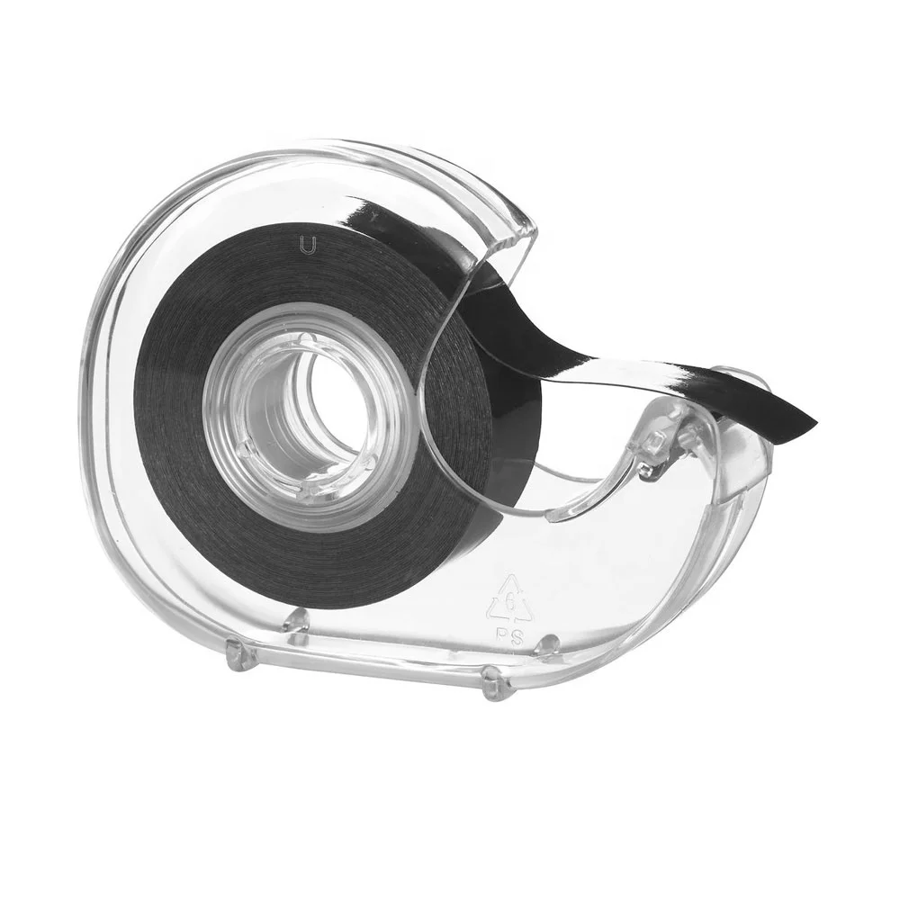 Self-adhesive magnet tape with dispenser