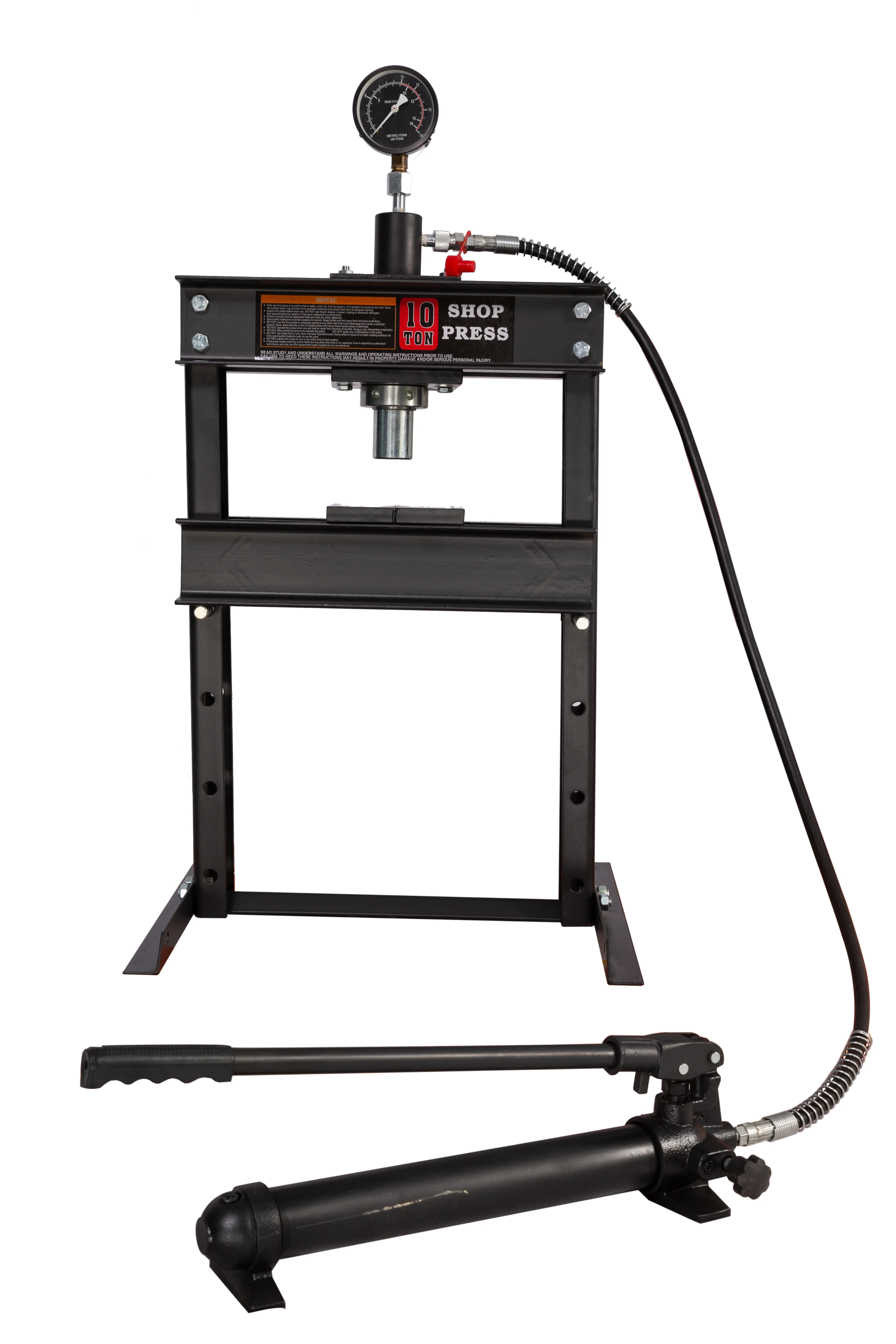 CE 6 ton 10 ton 12 ton 20 ton 30 ton Vehicle Equipment with gauge with hand winch press with CE