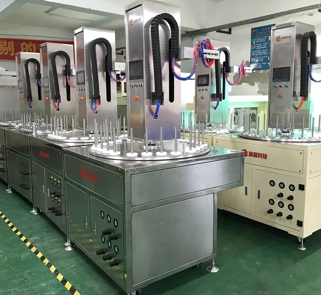 Self-developed automatic spray painting equipment for glass, plastic and hardware