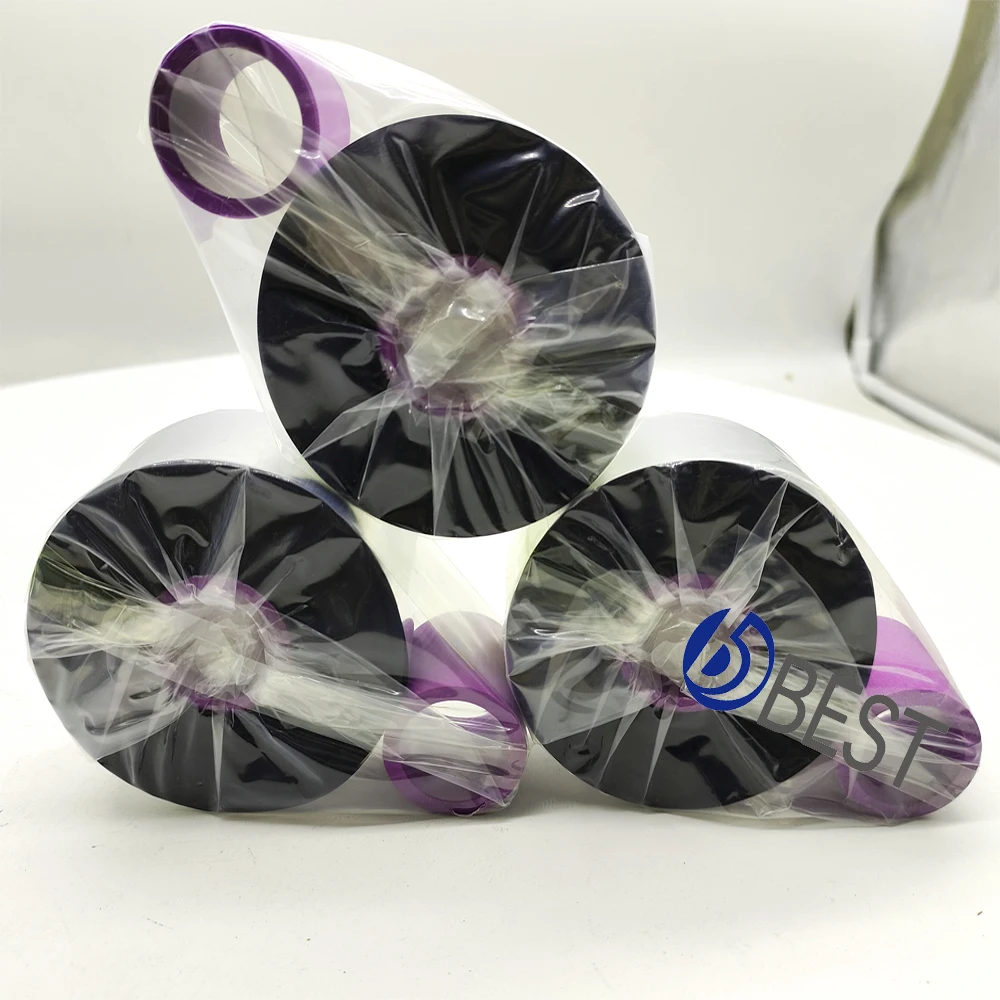 55mm 1100m coding expiration date dataflex thermal transfer overprinter for TTO ribbon