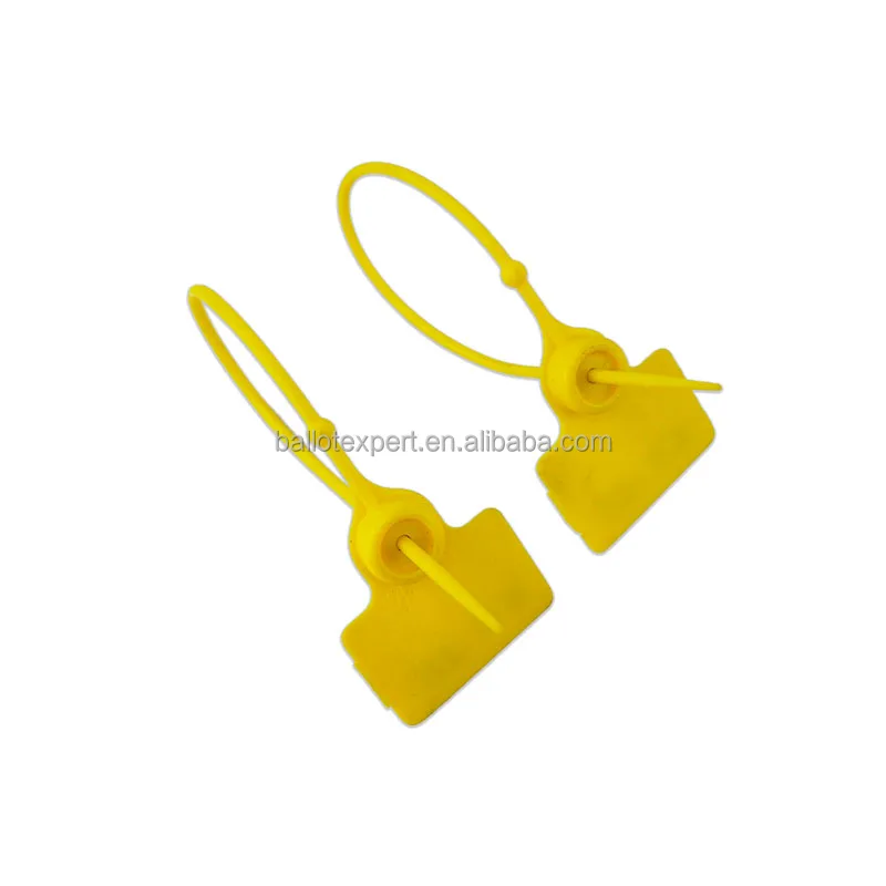 High Quality Seals Disposable Pull Tight Plastic Seal Lock Plastic Security Seal for ballot boxes
