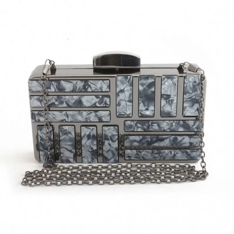 
2021 Evening Bags and Clutches for Women Acrylic Clutch Bridal Purse Wedding Party Handbag 