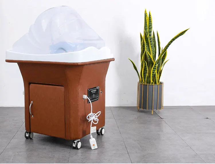 Factory Separated Chinese Fumigable Hydrotherapy Circulating Shampoo Chair Auto Massage Multifunctional Shampoo Bed
