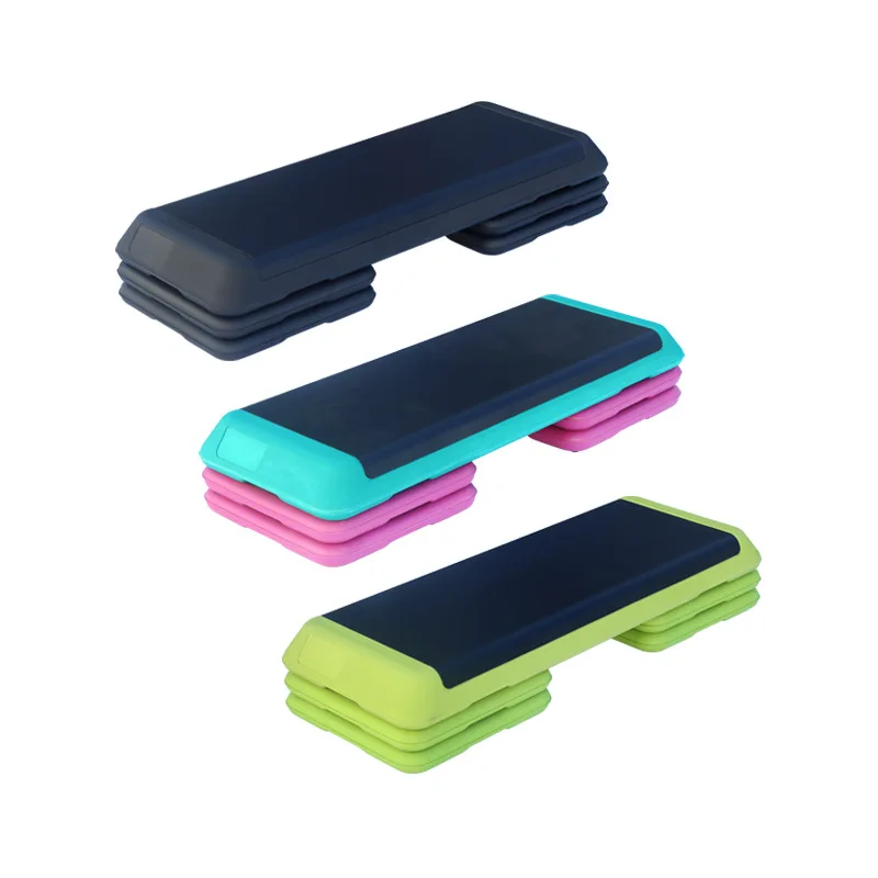 72CM gym equipment Profesional Adjustable Exercise Pvc Abs Aerobic Step Platform Fitness Steps Custom Aerobic Stepper Board