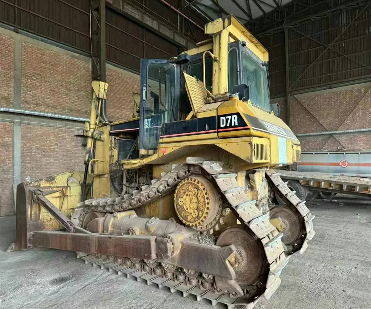 Used CAT bulldozer D7R original caterpillar D8R D6R D5K D4K crawler bulldozer second hand d8N dozer good condition