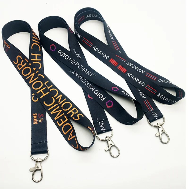 Factory sales free samples Custom Logo Polyester Airbus Lanyards for Mobile Phone
