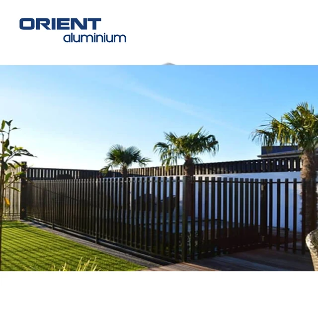 Factory wholesale outdoor garden fence board waterproof WPC fence partition wall slat fence panels custom design