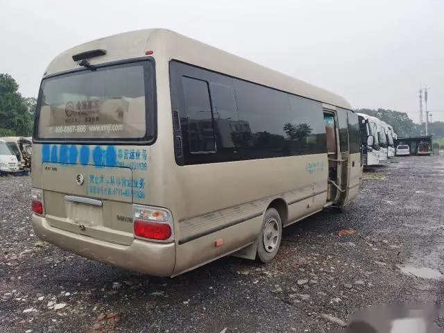 Used Golden Dragon Bus ,Tour  Coaster  Luxury 28 Passenger Buses for Sale Mini Bus Price