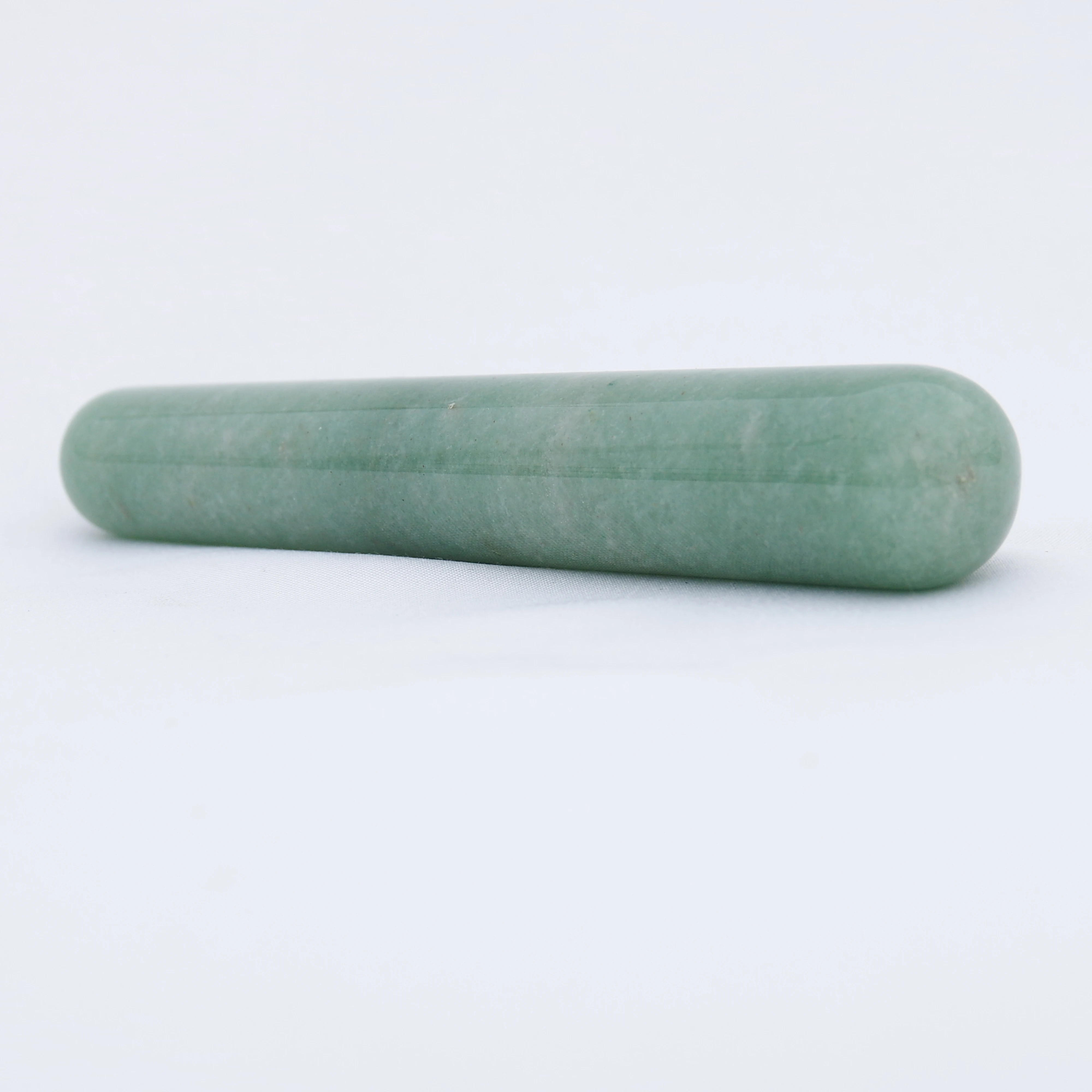Natural green  jade massager massage facial beauty whole body universal multi-size massage stick sell like hot cakes