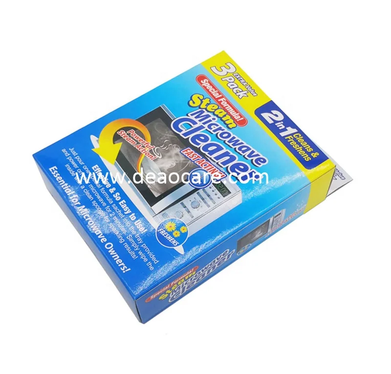 Limpieza de Horno Microondas, Limpiador de Vapor desinfecte Hogar Cocina, Steam Microwave Oven Cleaner