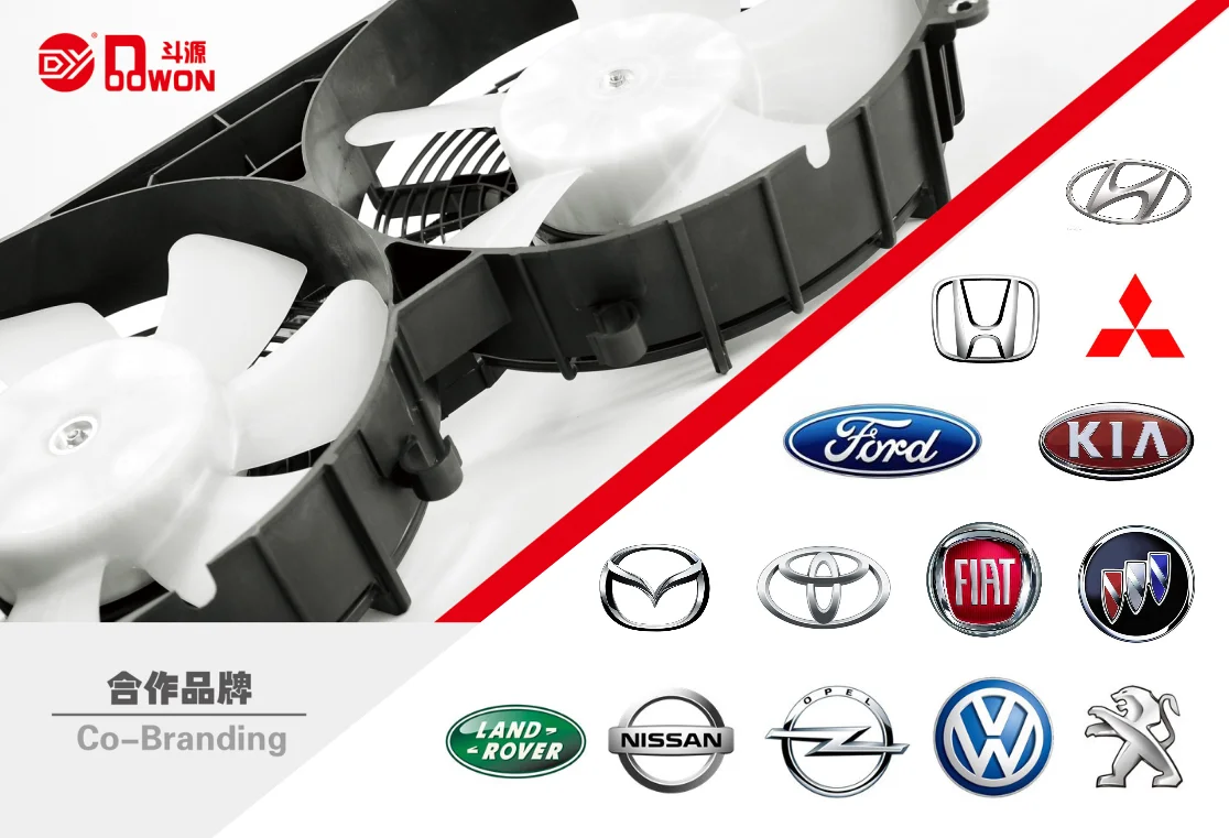 Oem 96144976 High Quality Low Price Electric Radiator Fan Radiator Fan Assembly ISO certification For GM CIELO 95-96