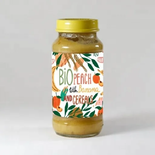 
Organic Peach Banana Cereals 