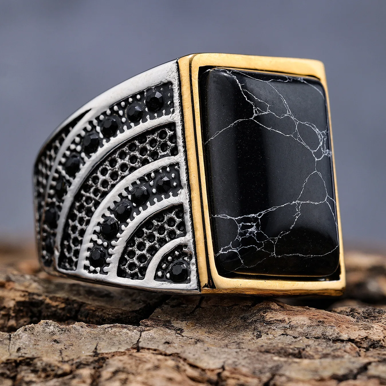 Hot Sale Group Memory Fashion Jewelry Ring Stainless Steel Jewellery