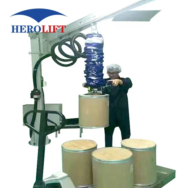 Factory price Vacuum lifting device Lifting jib crane Vacuum tube lifter for 50kg Drum handling