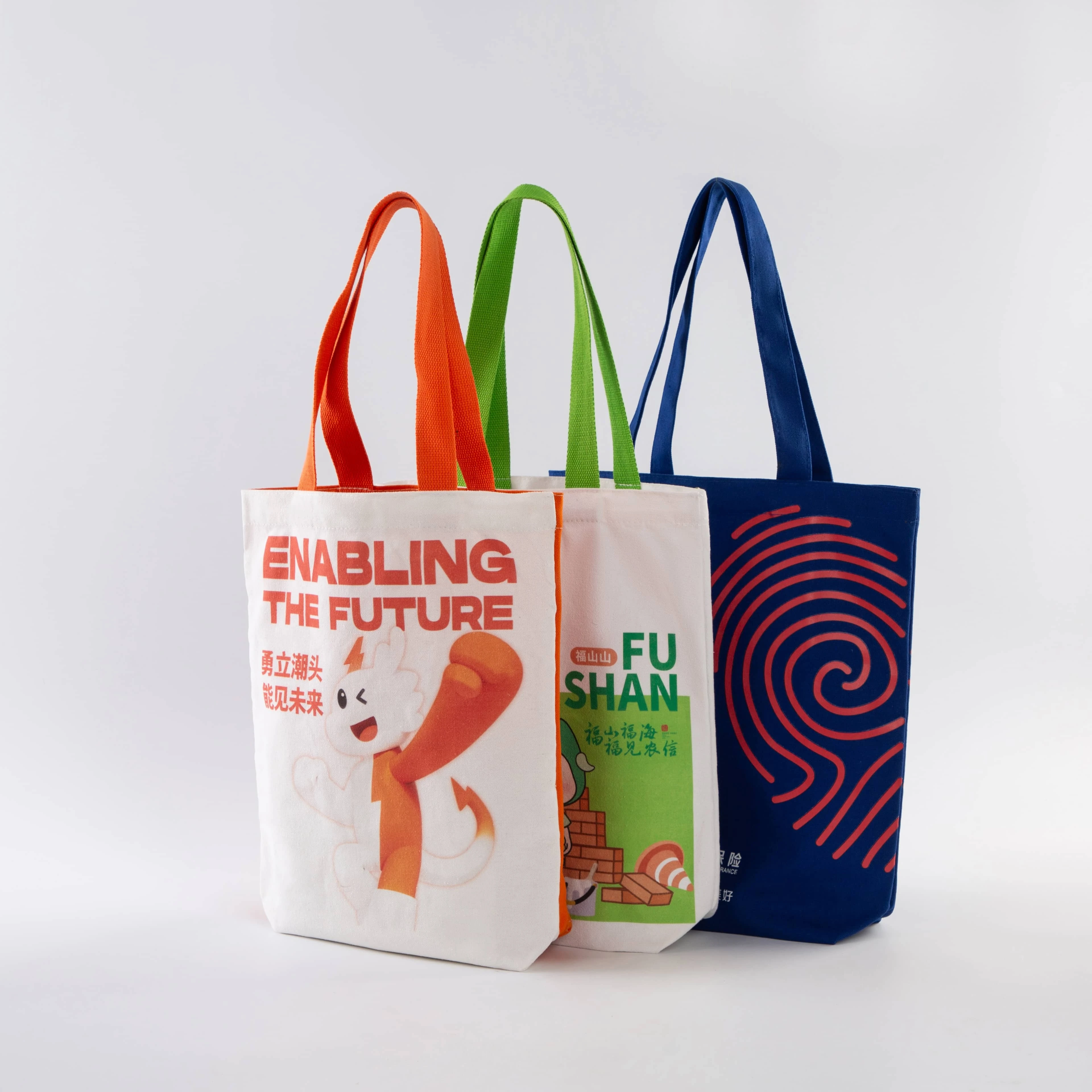 eco natural extra large cotton canvas purse dust bags with custom printed logo