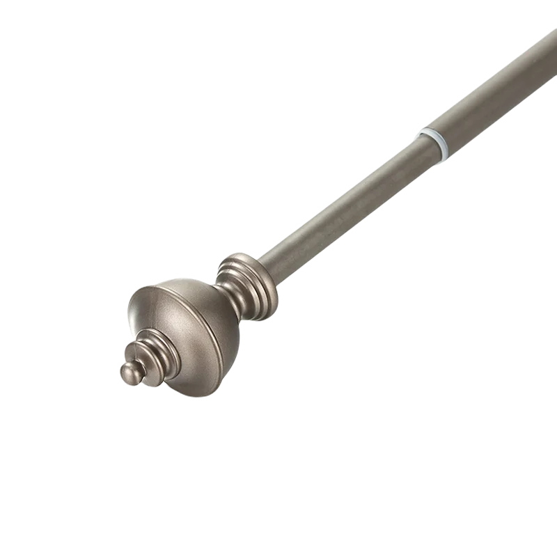 Домашняя декоративная занавеска из смолы, регулируемая занавеска для окон, Натяжной стержень, карниз для душа