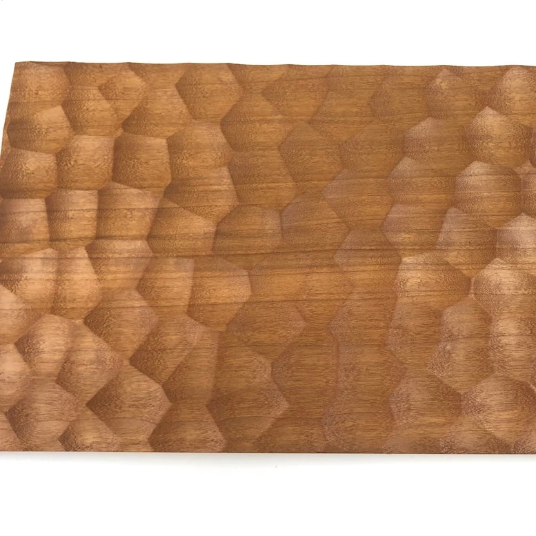 Wooden Sound Proof Wooden Interior 3D Solid Wood Decorative Ceiling Exterior Wall Panels