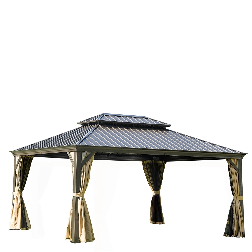 New design ext rieur octogonal 3*4 gazebo 16 x 20 with CE certificate
