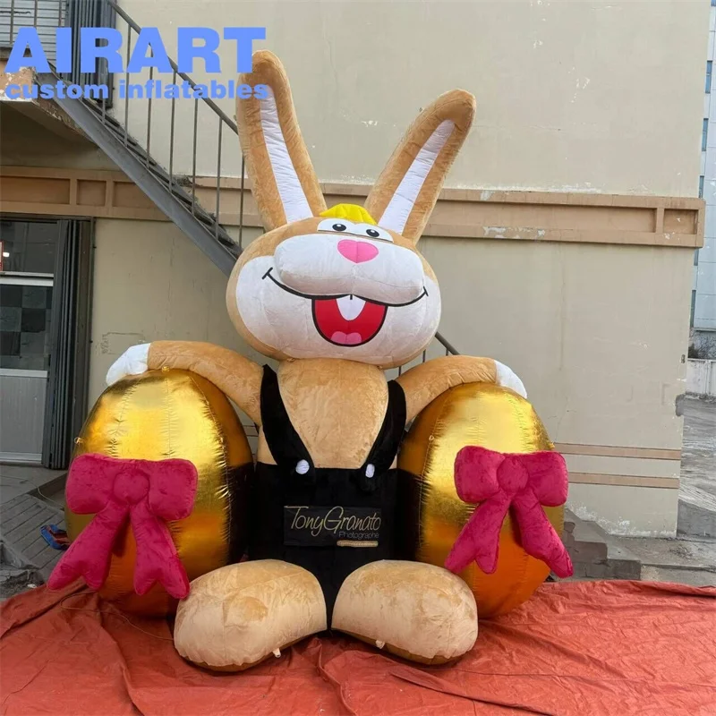 Надувной плюшевый кролик