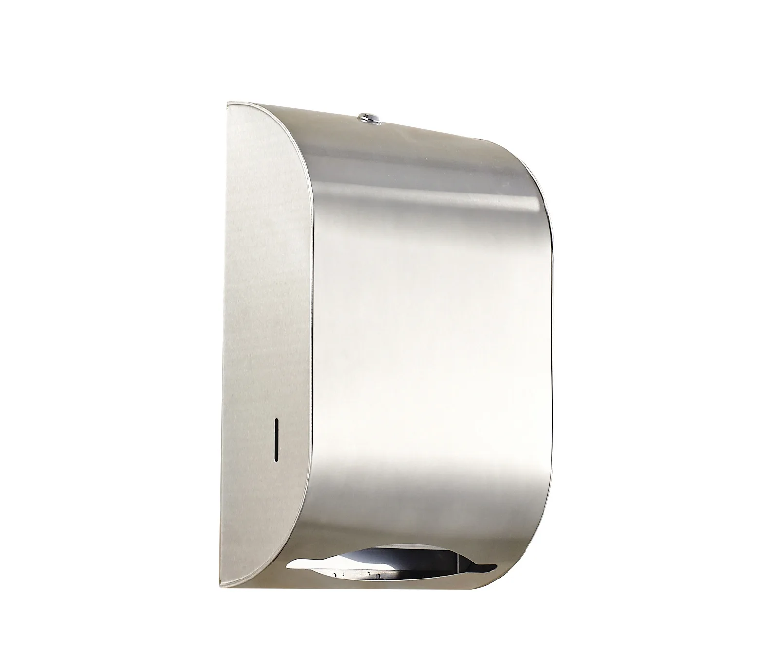 Kitchen toilet Bathroom stainless steel tissue box Wall mounted manual hand towel napkin paper towel dispenser